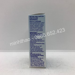 Nước mắt nhân tạo Refresh Tears 15ml
