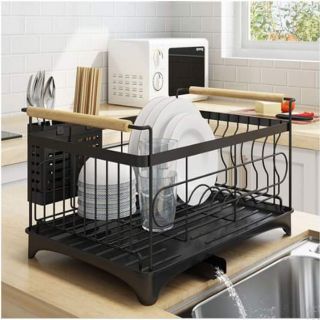 Kệ bát Inox có khe thoát nước 40x31x23cm