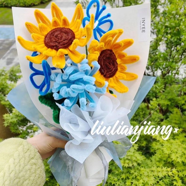 Hoa Hướng Dương Handmade Xinh Xắn Dành Cho Bé