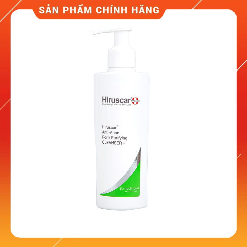 Hiruscar Sữa Rửa Mặt Cho Da Mụn Hiruscar Anti-Acne Cleanser 100ml