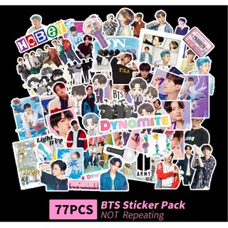 77 Sticker rời Dynamite Bangtan