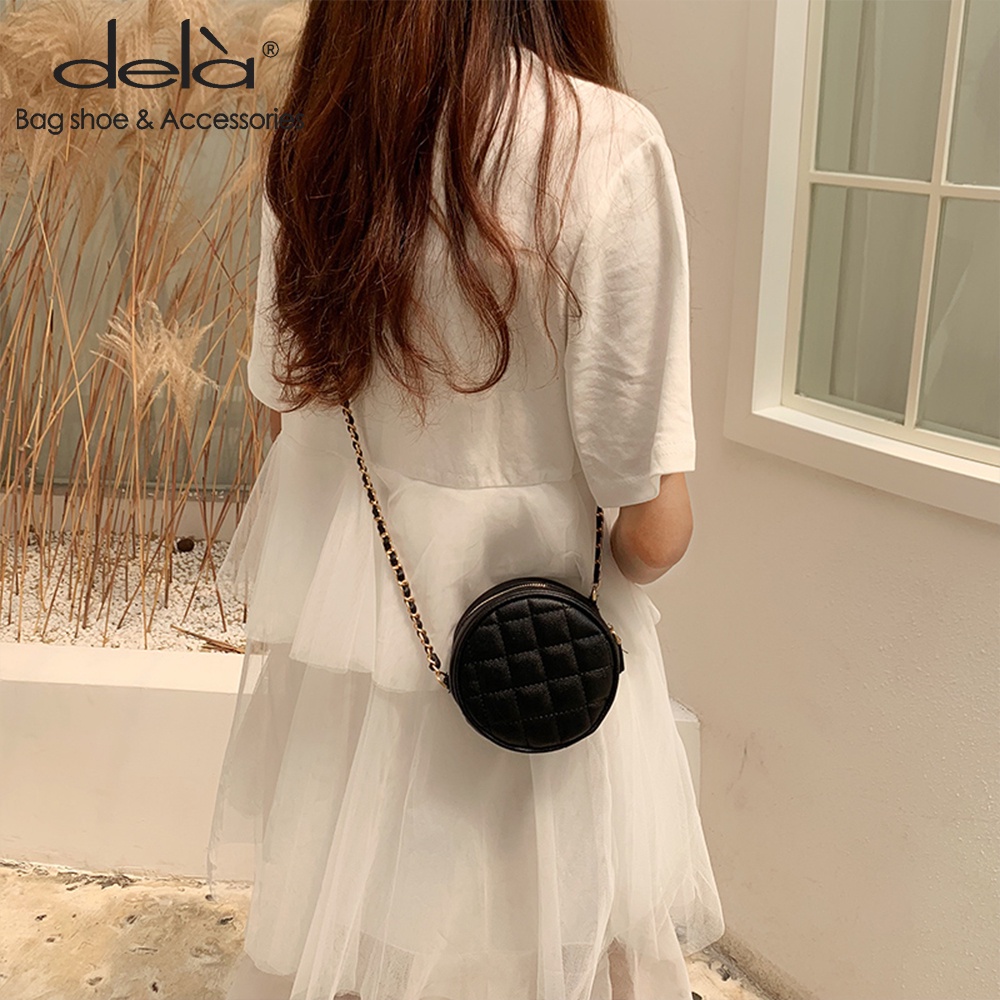 Dela Túi Đeo Chéo Hình Thoi mini Dễ Thương Thời Trang Xuân Hè Phong Cách Hàn Quốc Cho Nữ