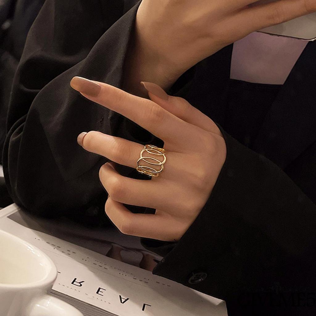 Nhẫn hở đeo chéo thời trang cho nữ