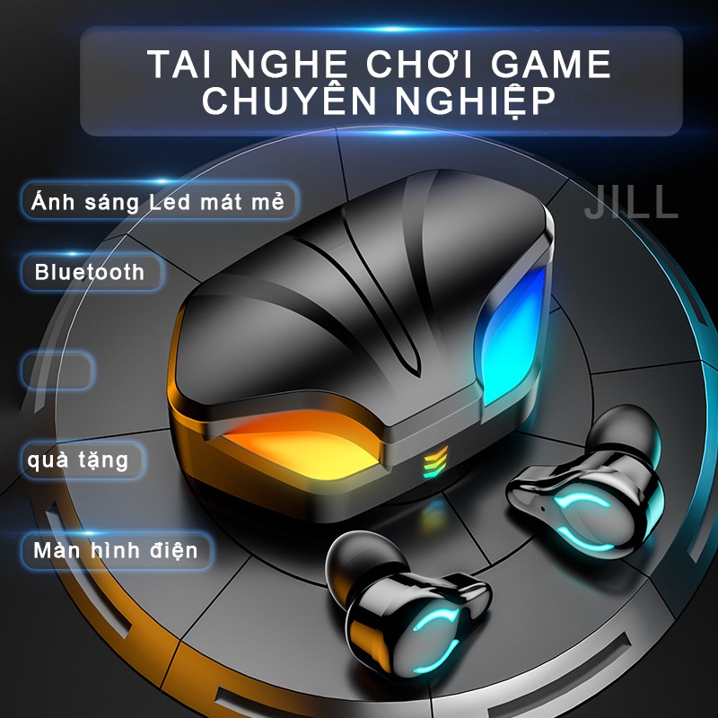 Tai Nghe Bluetooth, ko dây tay nghe bluetooth 5.0,android chụp tai X1 gaming earphone