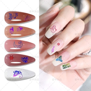Sticker Trang Trí Móng Noel Siêu Đẹp
