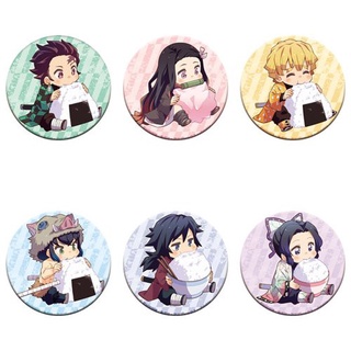 Huy hiệu IN HÌNH KIMETSU NO YAIBA anime chibi dễ thương xinh xắn