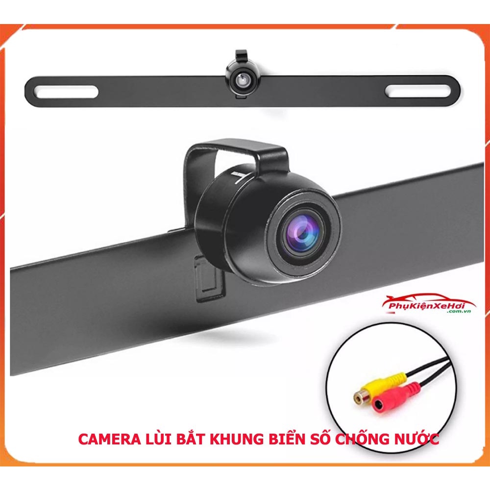 Cam lùi lắp biển số ô tô, camera lùi gắn biển số ô tô tiện dụng (Hàng mới ra)