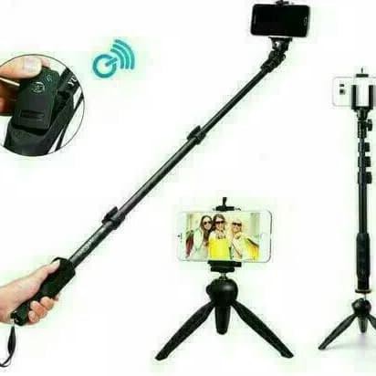 Bộ Gậy Chụp Ảnh F4Jp Promo Yunteng Yt 1288 Bluetooth + Chân Tripod Yt 288 8416