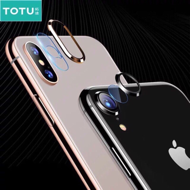 [ Bán sỉ] KÍNH + BẢO VỆ CAMERA IPHONE XS MAX XS X 7plus 8plus HIỆU TOTU CAO CẤP