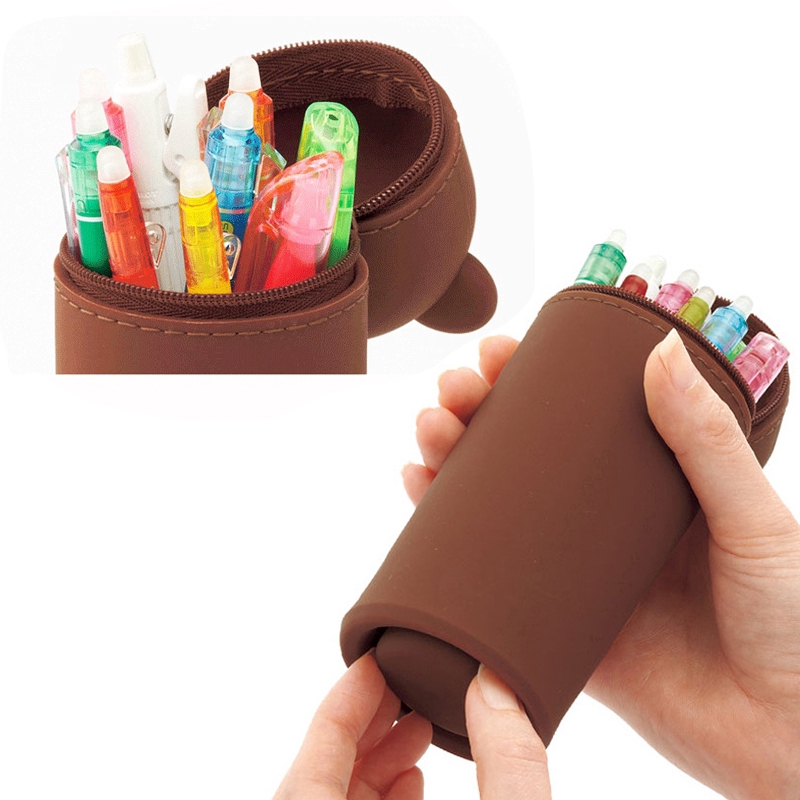 Hộp bút khóa kéo dễ thương cho nữ