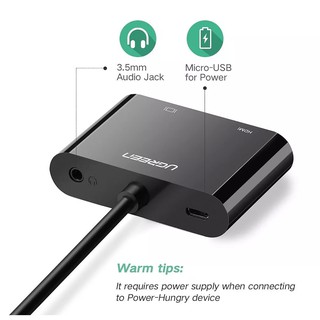 Cáp mini HDMI sang HDMI + VGA Ugreen 40385