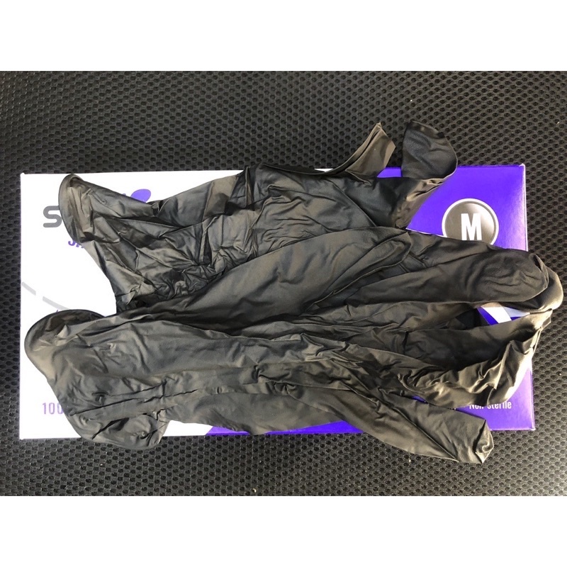 Găng tay y tế màu đen cao cấp