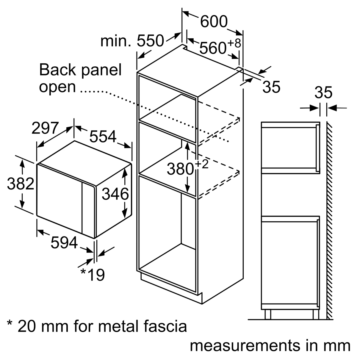 Lò Vi Sóng Bosch BFL523MS0B , Dung Tích 20 Lít, Nhiều Tính Năng Hiện Đại