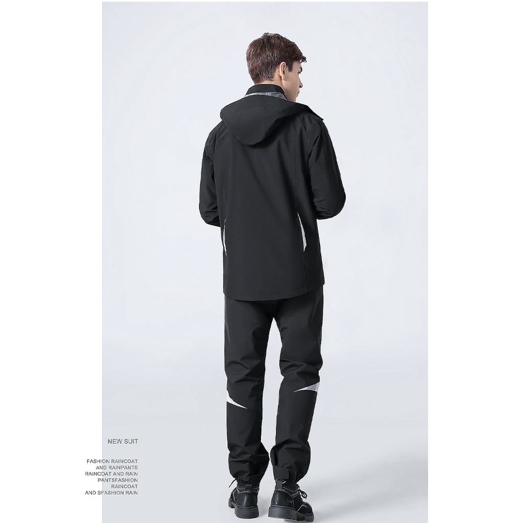 Áo mưa người lớn, áo mưa bộ cao cấp O SUN B18 chống thấm, thoáng khí