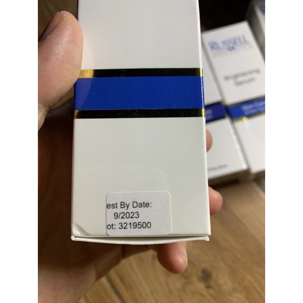 Dầu dưỡng ẩm Russell Organics Squalane 60ml date 09/2023