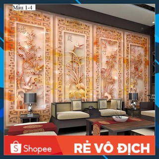 [HOT] Tranh 3D-5D-8D dán tường trang trí phòng khách (list 1) (Có kèm keo dán)