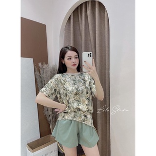 Bộ lụa đùi chất mát