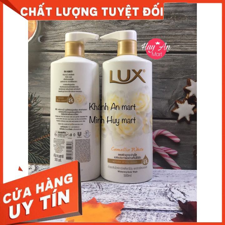 Sữa tắm Lux Thái Lan ⚡HÀNG NỘI ĐỊA⚡ dung tích 500ml. Sữa tắm trắng da Lux hương nước hoa mang lại cảm giác quý phái