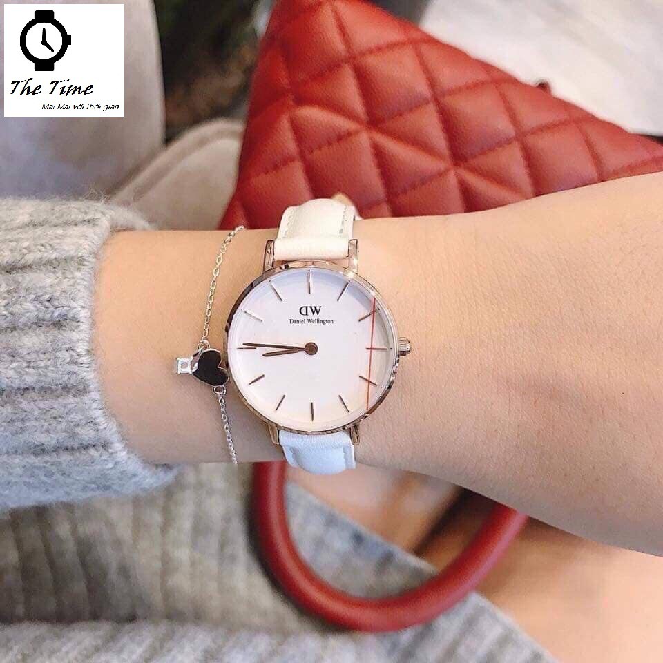 Đồng hồ dây da DW nữ 28mm-32mm Authentic - DW Classic Petite Fullbox Túi Xách ,Hộp , Sách Hướng Dẫn , thẻ, tag check cod | BigBuy360 - bigbuy360.vn