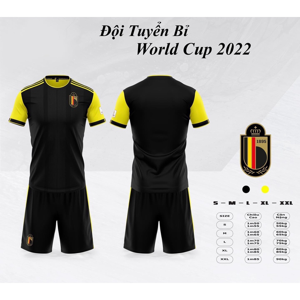Áo đá bóng, đồ đá banh, quần áo bóng đá, áo Đội tuyển 2022 - Chất thun lạnh cao cấp, bền