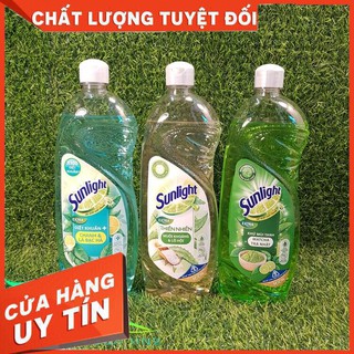 Nước rửa chén Sunlight Trà chanh * Thiên Nhiên * Diệt khuẩn - Chai 750g