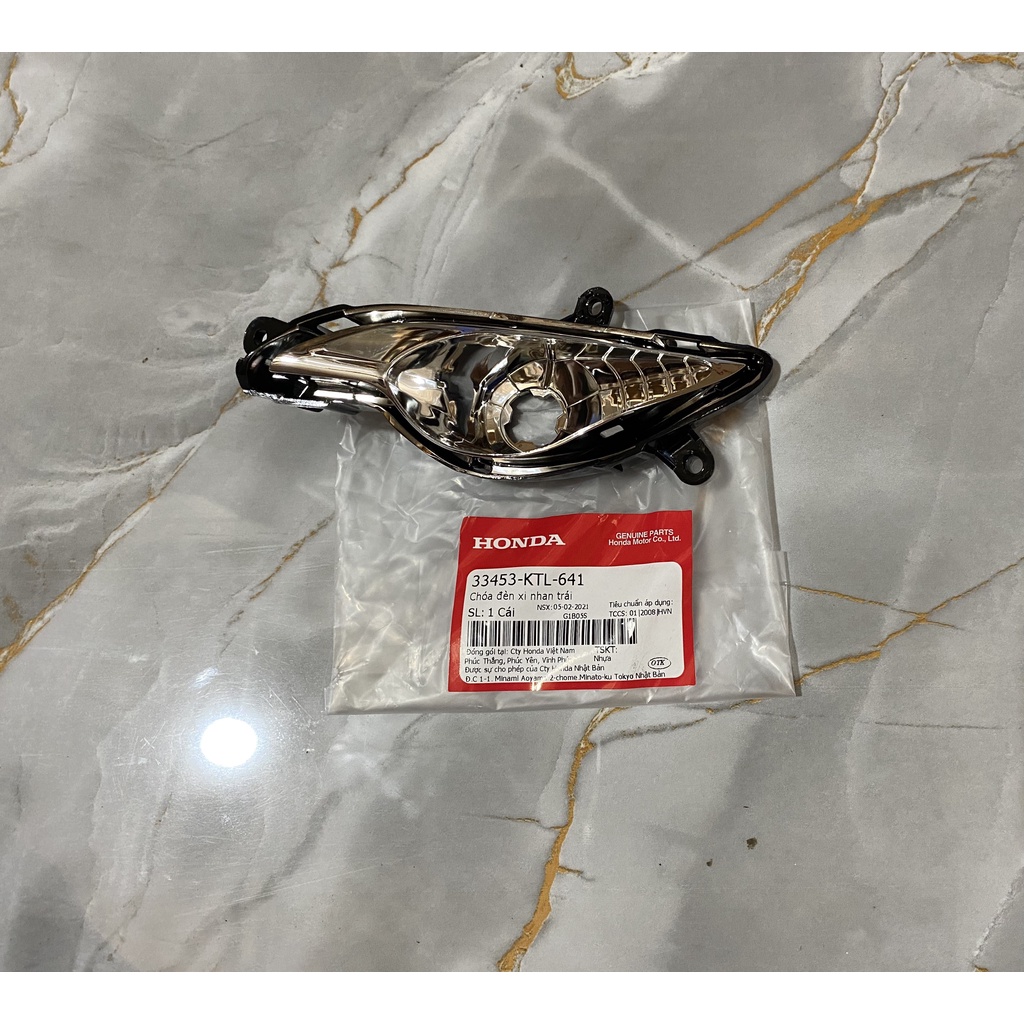 33453KTL641 Chóa đèn xi nhan bên trái Wave A100, Wave RS100