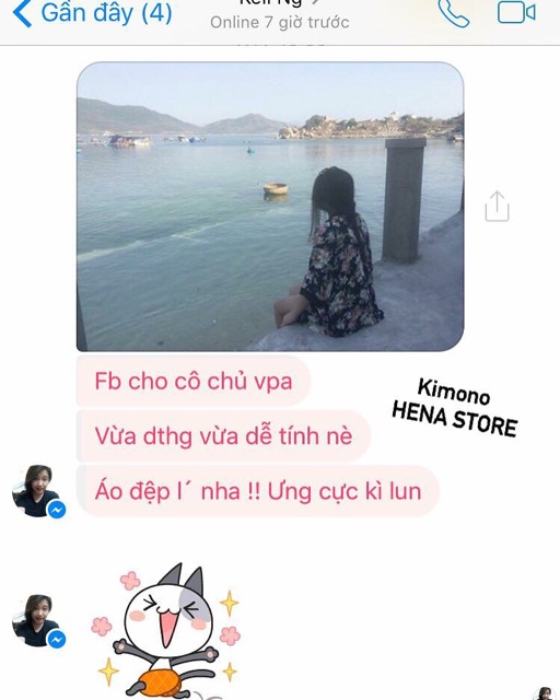 Kimono Floral Hoa Lan