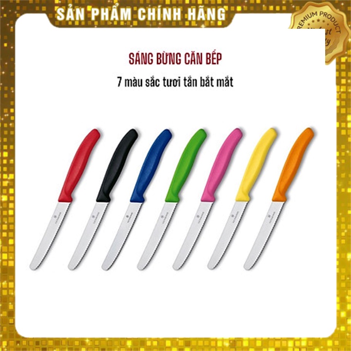DAO BẾP VICTORINOX- 11CM LƯỠI RĂNG CƯA
