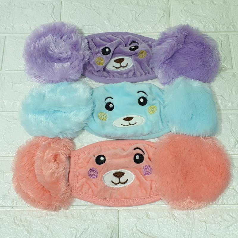 KHẨU TRANG BỊT TAI HÌNH GẤU XINH XẮN GD0630 | BigBuy360 - bigbuy360.vn