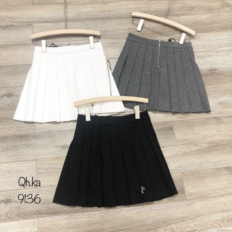 Chân váy xếp ly chữ thập hàng QCL1 | BigBuy360 - bigbuy360.vn