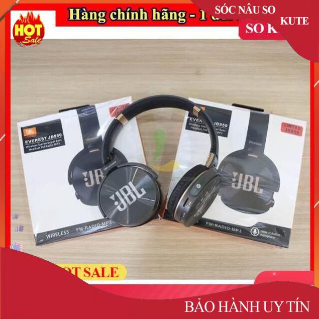 ✔️  [Top sale] -  Tai Nghe Kết Nối Bluetooth không dây chụp tai JBL JB950 | Âm Bass chuẩn| Hàng chất lượng