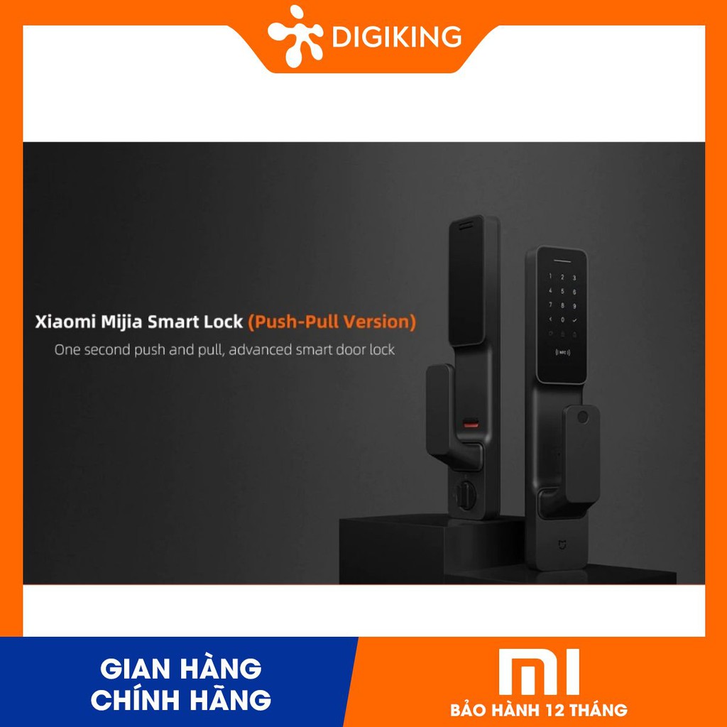 Khóa cửa chính thông minh NFC Xiaomi Mijia smart door lock push-pull NFC (leftt/right)