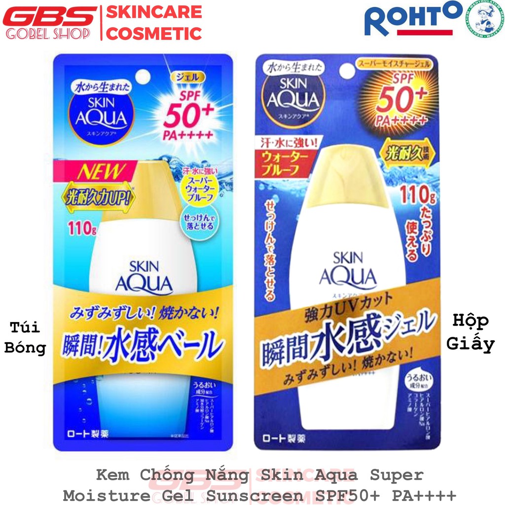 Kem Chống Nắng Skin Aqua Super Moisture Gel Sunscreen SPF50+ PA++++