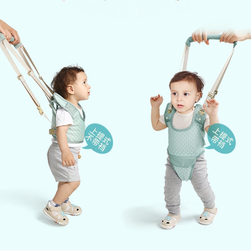 [HCM]Có thể tháo rời,Đai tập đi Happy Walk mới nâng cấp,An toàn và thoáng khí,Khăn thấm nước bọt miễn phí-[MY-XBD-1/2]