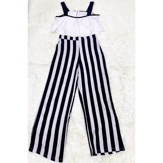 Set sọc carô đen trắng