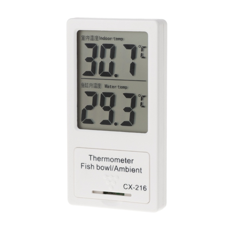 Aoto Nhiệt Kế Kỹ Thuật Số Tự Dính Màn Hình LCD Không Bị Messy Trong Hồ Cá