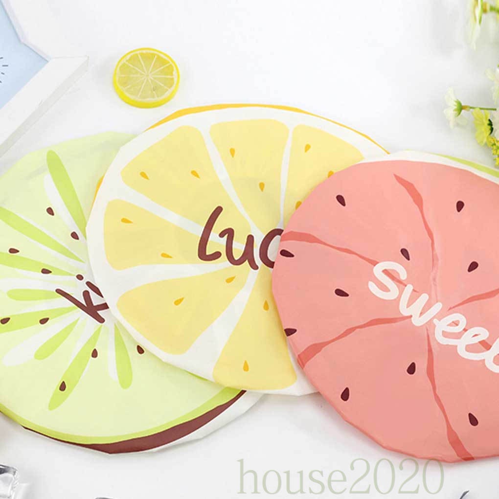 Mũ trùm đầu đi tắm chống thấm nước in họa tiết hoạt hình xinh xắn màu sắc ngẫu nhiên thời trang 2020