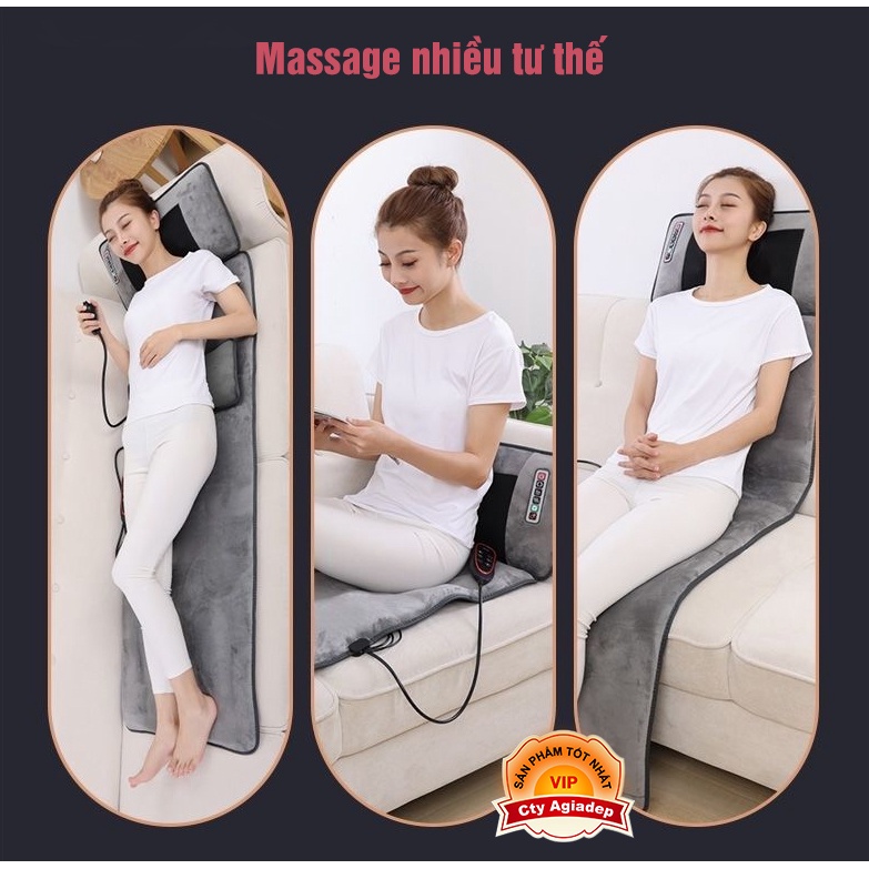 Đệm Massage mát xa Hồng Ngoại Royalstar đa chế độ tốt cho sức khỏe