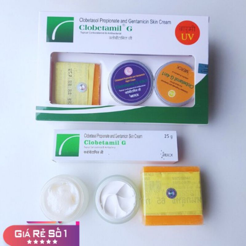 Bộ nám clobetamilG thái lan chính hãng (mẫu mới chuẩn100 %100