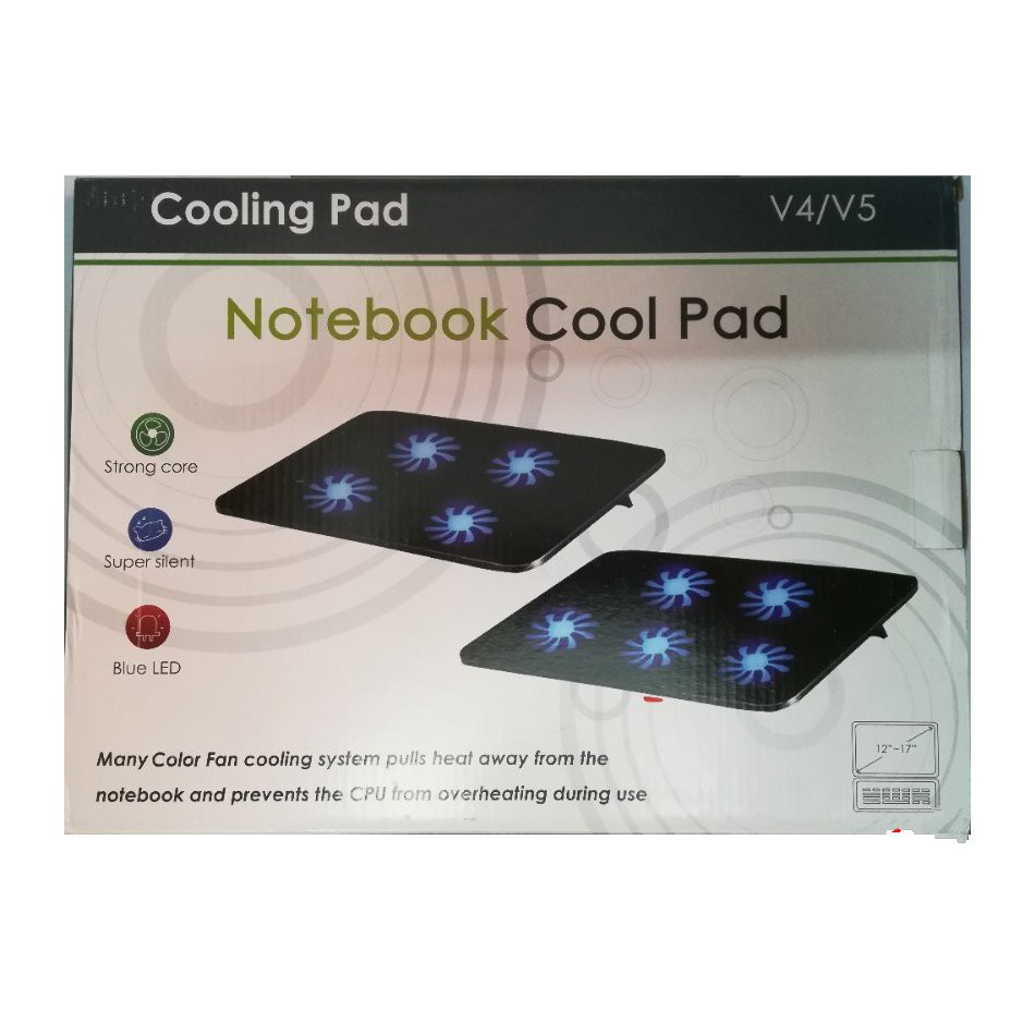 [GIÁ SỐC] ĐẾ TẢN NHIỆT COOLPAD V4/V5 5 QUẠT GIÓ CỰC MẠNH