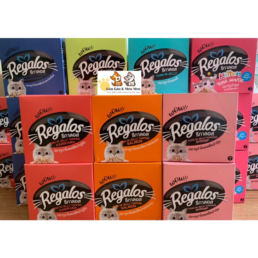 REGALOS - PATE CAO CẤP CHO MÈO TỪ THÁI LAN