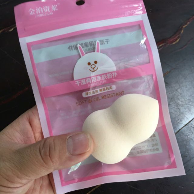 Bông mút tán kem nền cao cấp