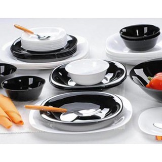 Bát thủy tinh Luminarc Carine đen H4998 12cm