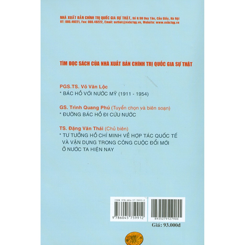Sách - Hồ Chí Minh - Người Đặt Nền Móng Xây Dựng Quan Hệ Hữu Nghị Và Hợp Tác Toàn Diện Việt Nam - Liên Bang Nga | BigBuy360 - bigbuy360.vn