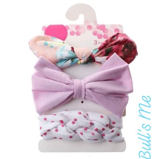 SET 3 TURBAN BÉ GÁI