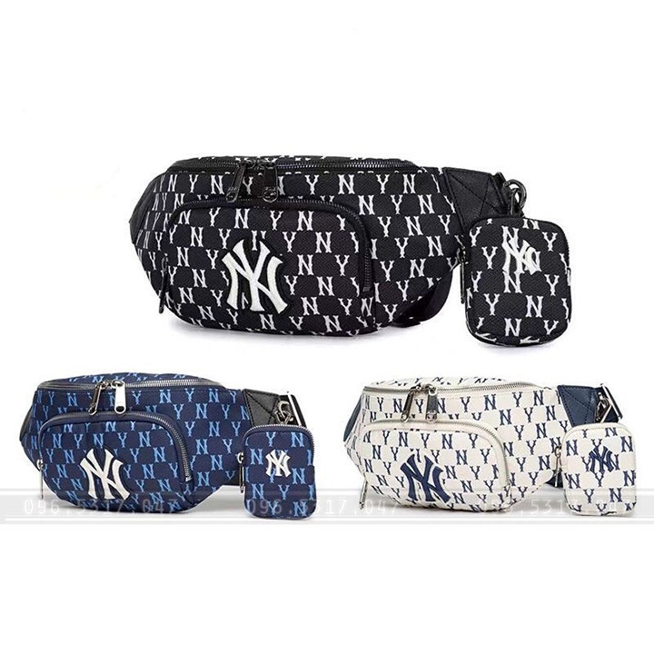 Túi Đeo Chéo NY MLB Presbyopia Full Tag Code Nam Nữ, Túi MLB NY Thiết Kế Thời Trang Sang Trọng, Logo Thêu Nổi Sắc Nét