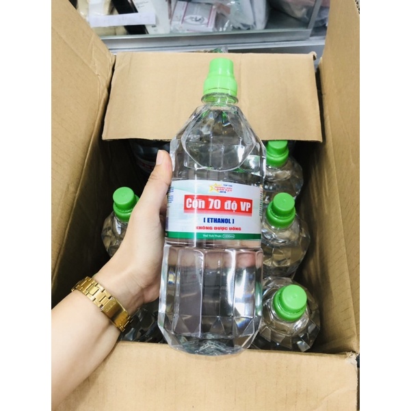 Cồn 70 Độ  Chai 1000ml Vĩnh Phúc Sát Khuẩn