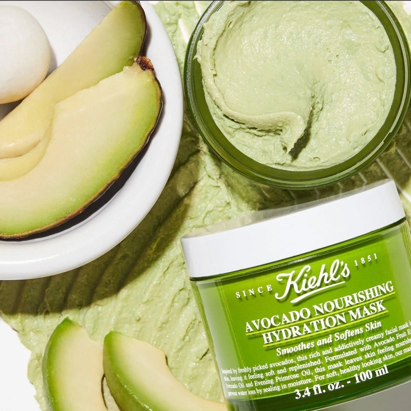 Mặt Nạ Bơ Cấp Ẩm Kiehl's Avocado Nourishing Hydrating Mask 100g USA
