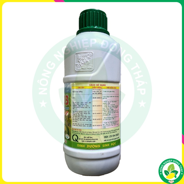 Phân Bón Lá NPK Bổ Sung Trung Vi Lượng ĐẦU BÒ 603 Super