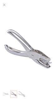 BẤM LỖ 1 LỖ KW (0,6cm)